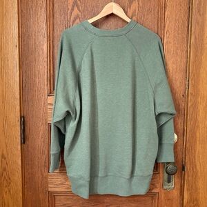 Aerie Crewneck Oversized Sweatshirt with Pockets